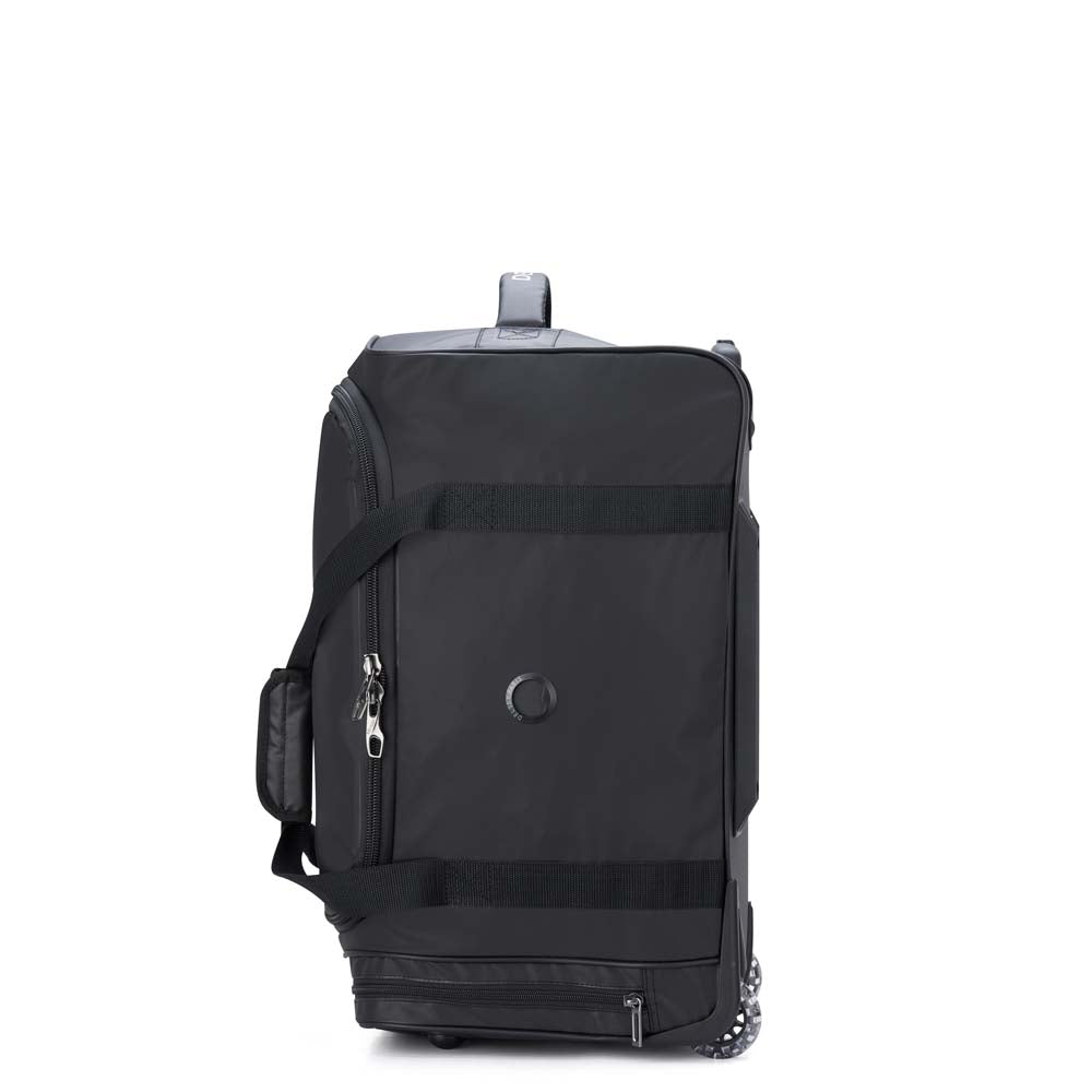 Delsey Raspail Wheel duffle kabin bag Black-Myke kofferter-BagBrokers
