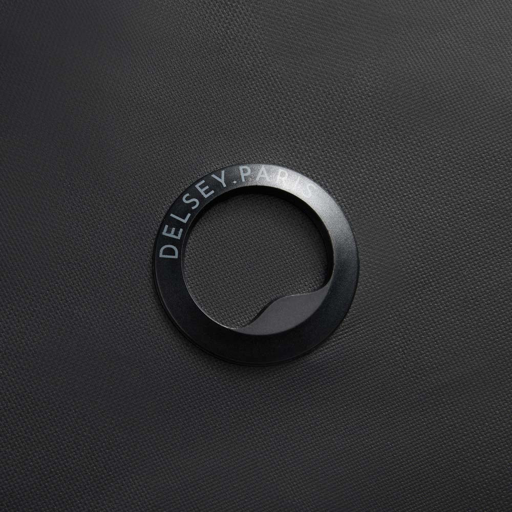 Delsey Raspail Wheel duffle kabin bag Black-Myke kofferter-BagBrokers