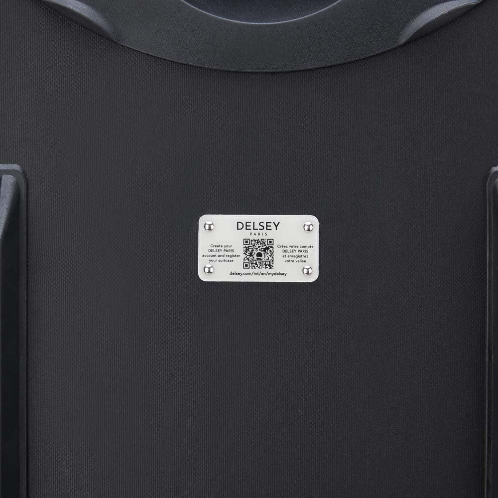 Delsey Raspail Wheel duffle kabin bag Black-Myke kofferter-BagBrokers
