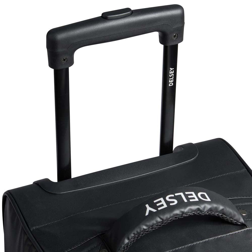 Delsey Raspail Wheel duffle kabin bag Black-Myke kofferter-BagBrokers