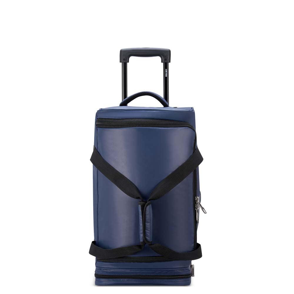 Delsey Raspail Wheel duffle kabin bag Blue-Myke kofferter-BagBrokers