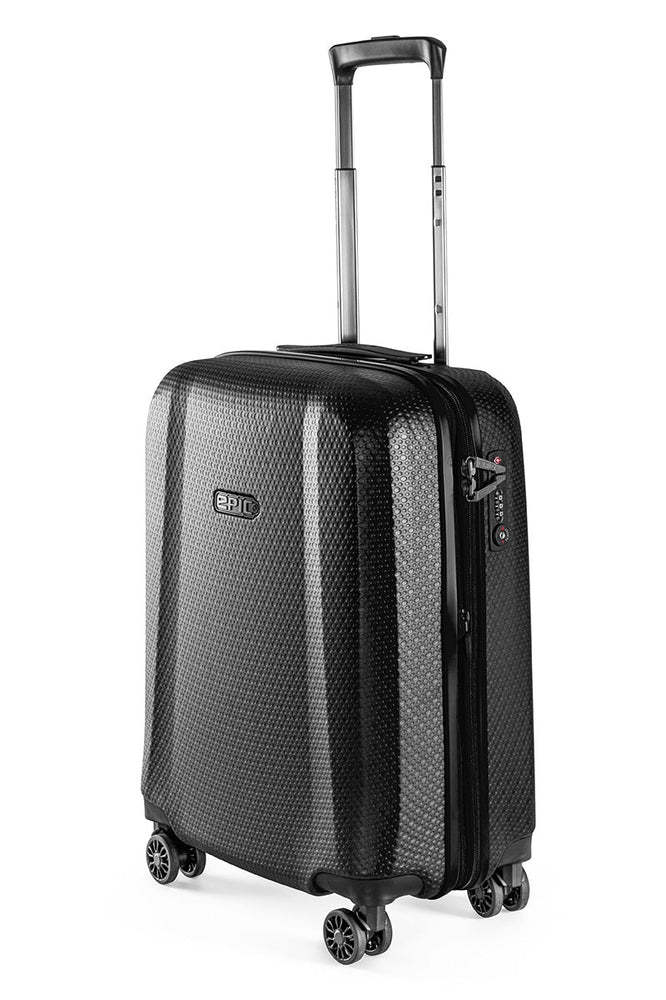 Epic GTO 5.0 Hard utvidbar kabinkoffert 55 cm FrozenBlack-Harde kofferter-BagBrokers