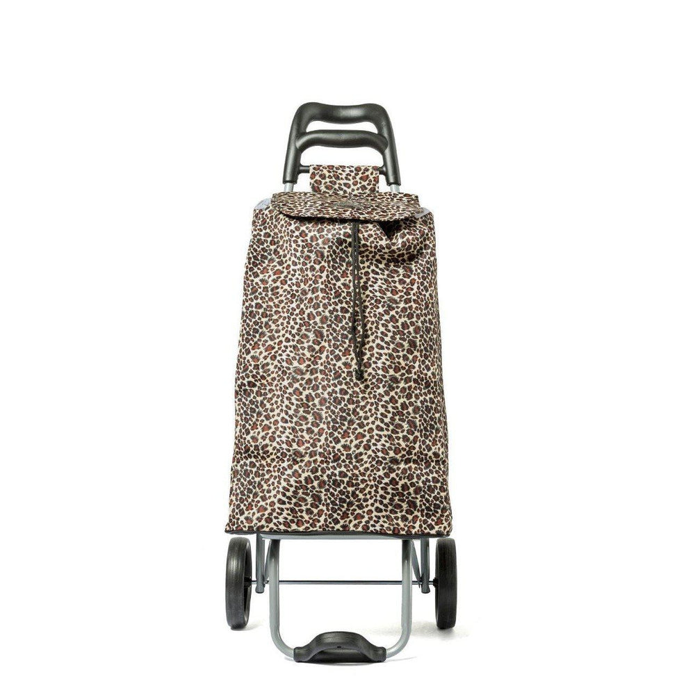Epic Ultralett Solid Trillebag City Shopper 2,1 Kg Med Ergonomiske Håndtak Leopard-Bagger-BagBrokers