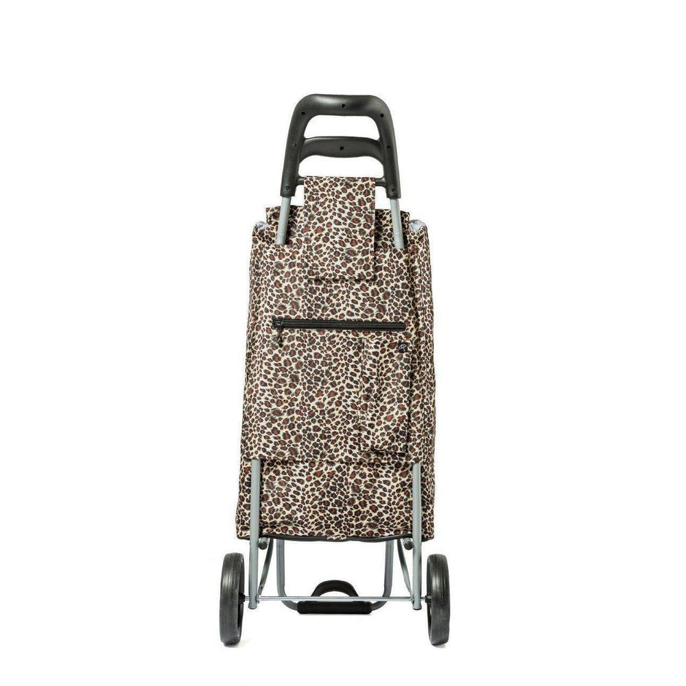 Epic Ultralett Solid Trillebag City Shopper 2,1 Kg Med Ergonomiske Håndtak Leopard-Bagger-BagBrokers