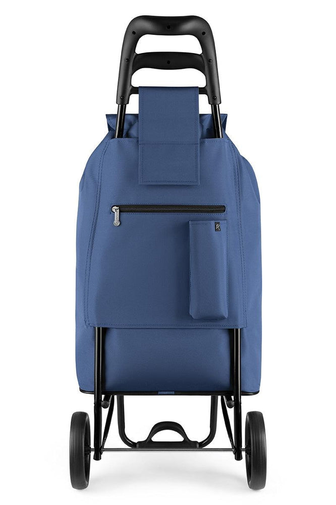 Epic Ultralett Trillebag City Shopper 2,1 kg med ergonomisk håndtak Marineblå-Bagger-BagBrokers