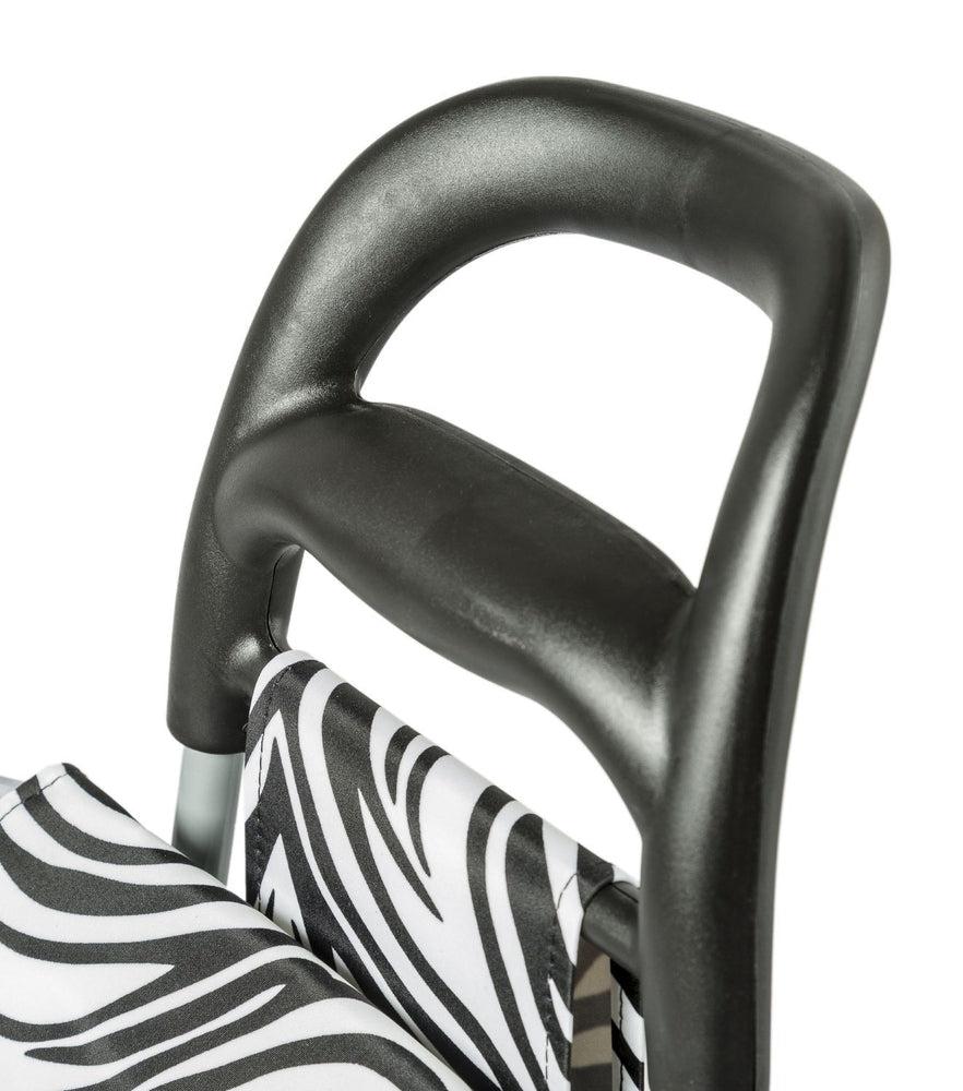 Epic Ultralett Solid Trillebag City Shopper 2,1 Kg Med Ergonomiske Håndtak Zebra-Bagger-BagBrokers