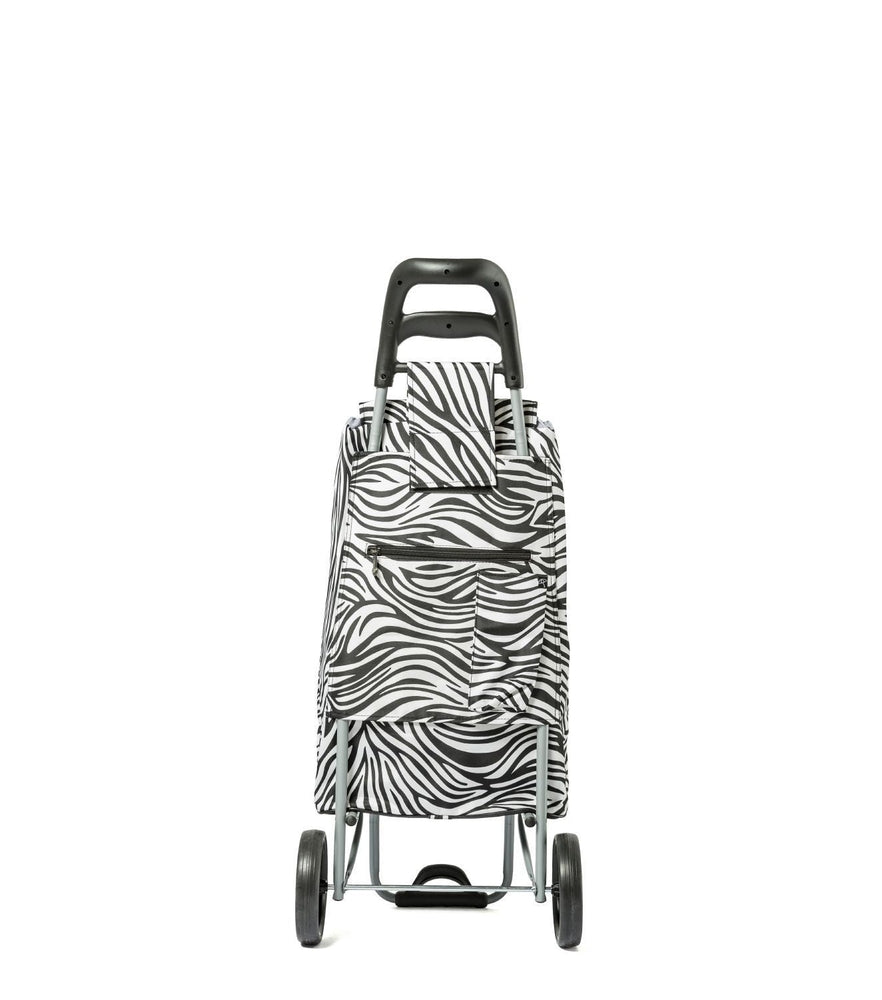 Epic Ultralett Solid Trillebag City Shopper 2,1 Kg Med Ergonomiske Håndtak Zebra-Bagger-BagBrokers