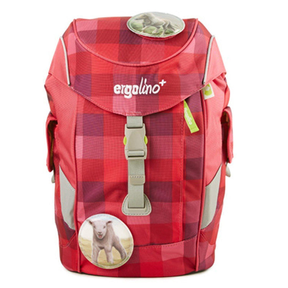 Barn-Ergobag Ergolino Pluss. Lett Barnehagesekk 3 - 5 År Rutet Lilla-BagBrokers