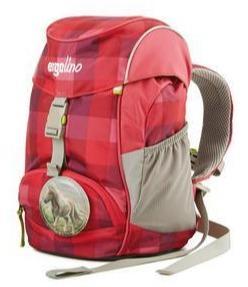 Barn-Ergobag Ergolino. Lett Barnehagesekk 2 - 4 År Rutet Lilla-BagBrokers