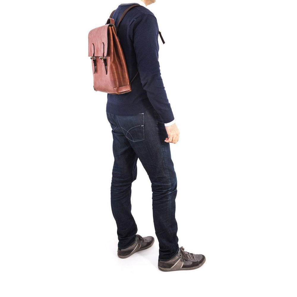 Gianni Conti PC sekk for 13" Cognac-Vesker-BagBrokers