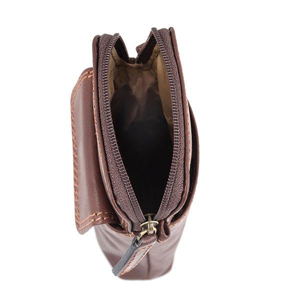 Gianni Conti miniveske Dark Brown-Vesker-BagBrokers