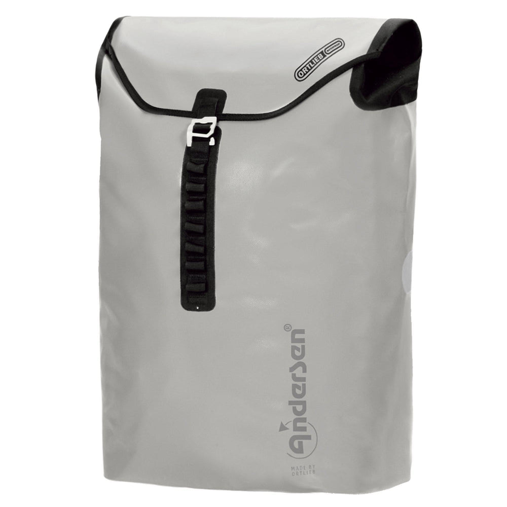 Grå Andersen Tura Shopper Ortlieb Vanntett Trillebag 49 Liter 4,8 kg-Trillevogn-BagBrokers