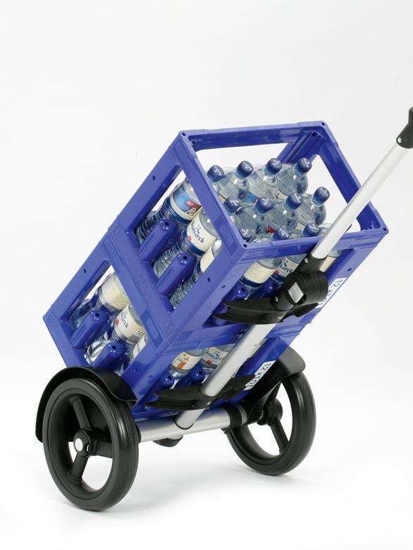 Sølv Andersen Tura Shopper Ortlieb Vanntett Trillebag 49 Liter 4,8 kg-Trillevogn-BagBrokers