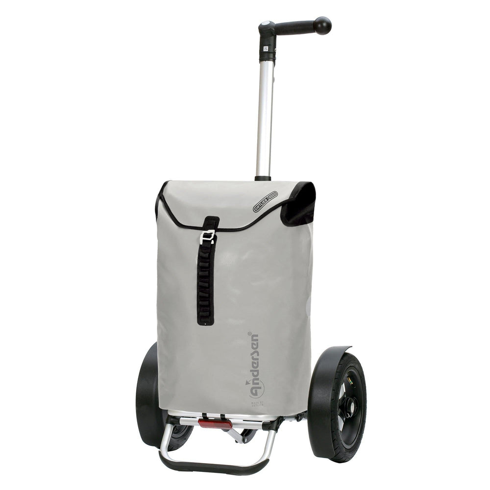 Grå Andersen Tura Shopper Ortlieb Vanntett Trillebag 49 Liter 4,8 kg-Trillevogn-BagBrokers