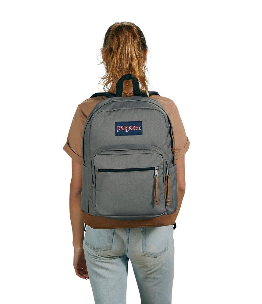 JanSport Big Right Pack 15" Pc sekk Grå-Ryggsekker-BagBrokers