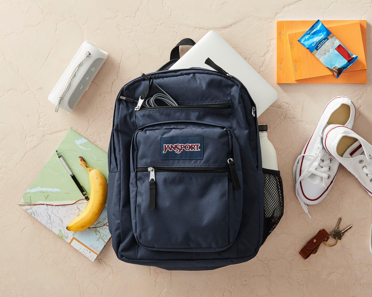 JanSport Big Student 15" Pc sekk Blå-Ryggsekker-BagBrokers