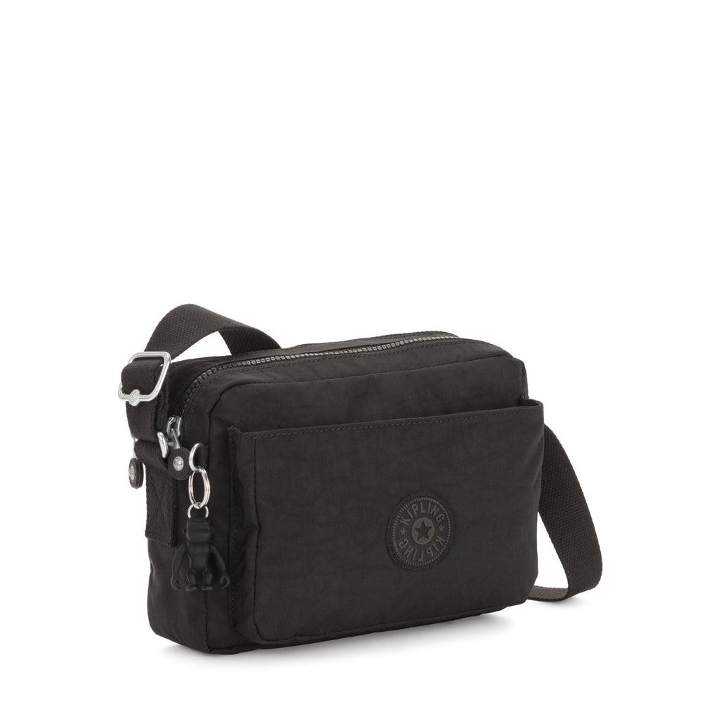 Kipling Abanu Medium Crossbody-veske Black Noir-Veske-BagBrokers