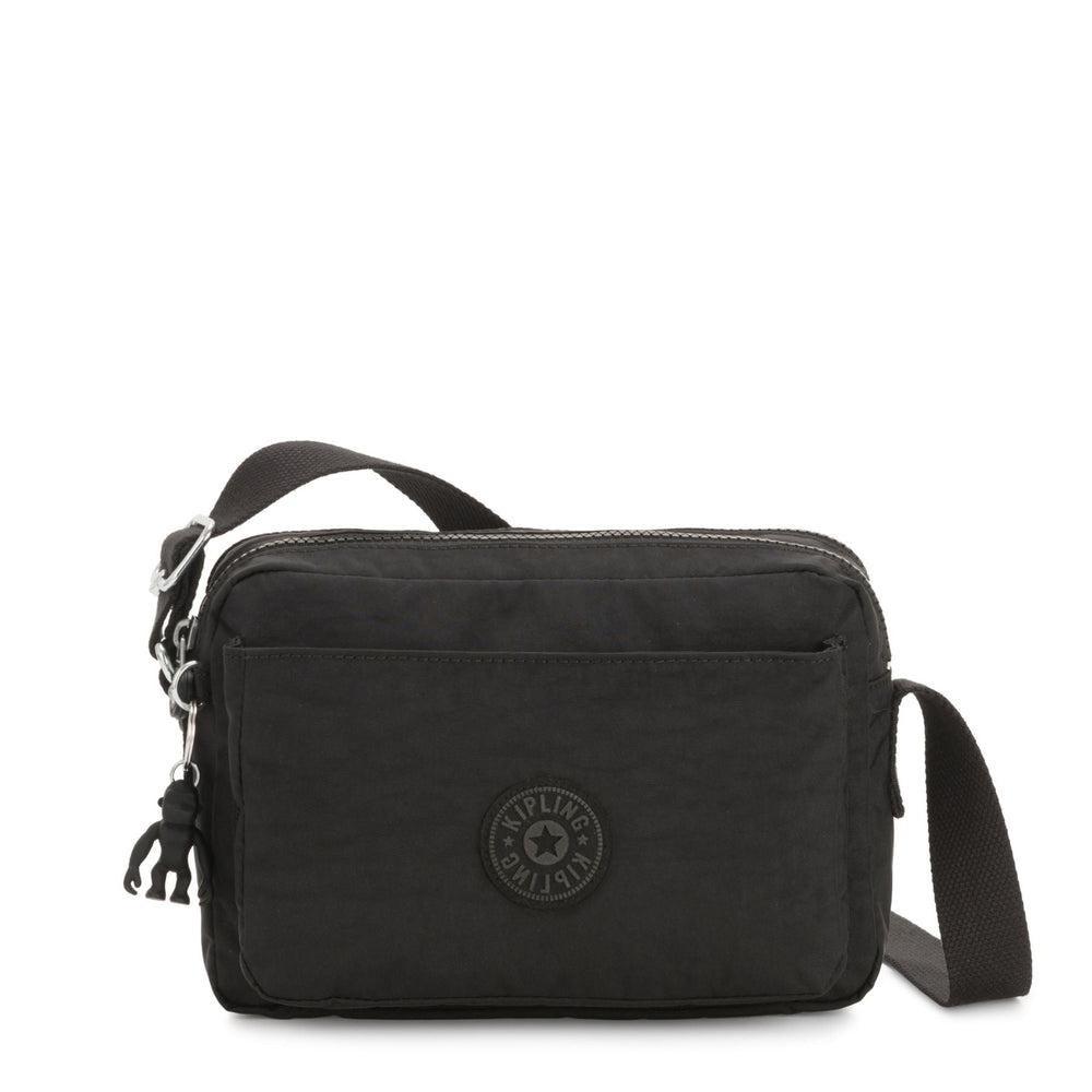 Kipling Abanu Medium Crossbody-veske Black Noir-Veske-BagBrokers