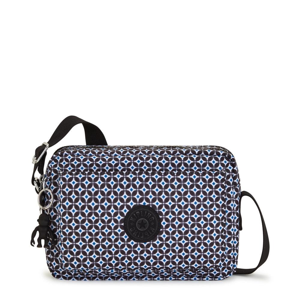 Kipling Abanu Medium Crossbody-veske Blackish Tile-Veske-BagBrokers