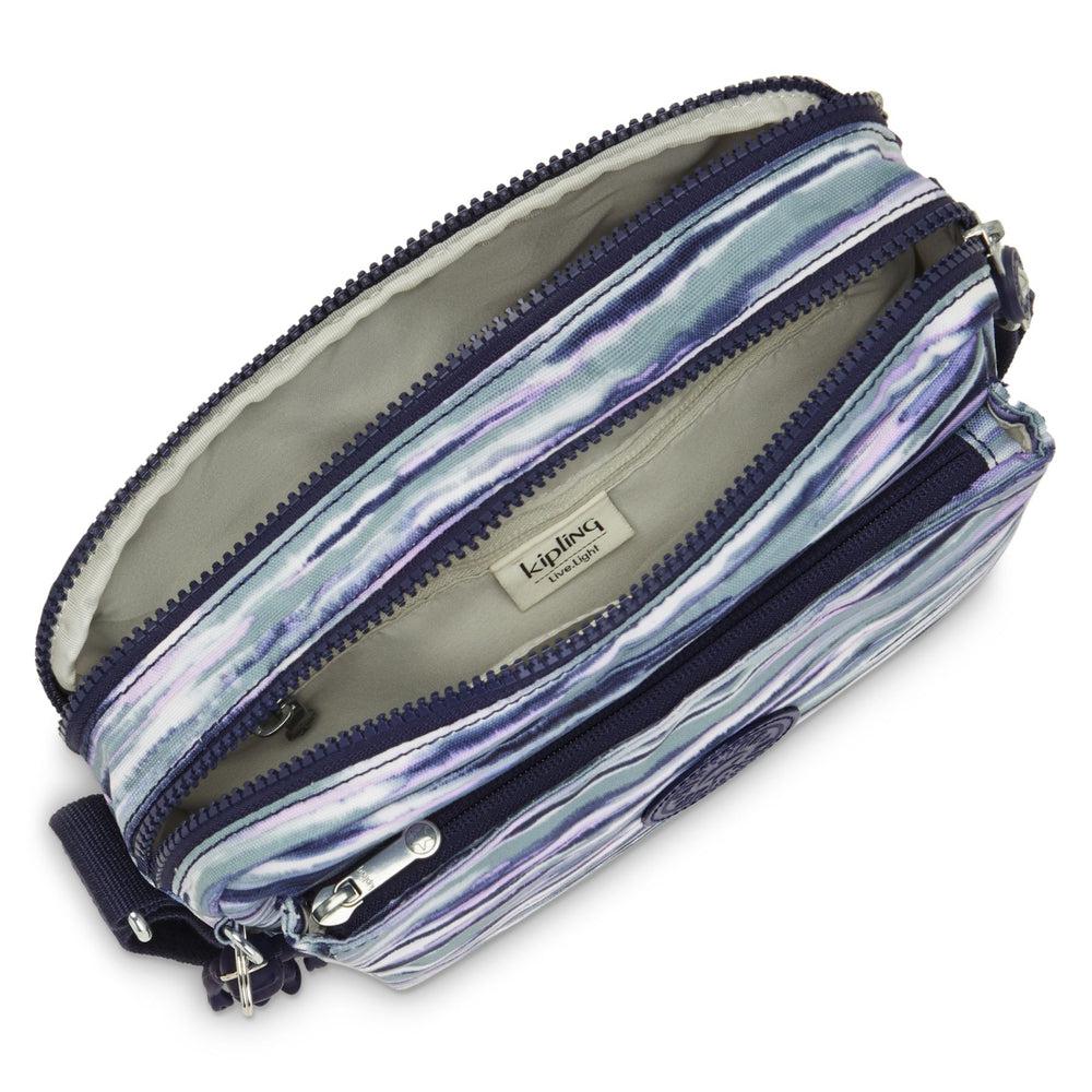 Kipling Abanu Medium Crossbody-veske Brush Stripes-Veske-BagBrokers