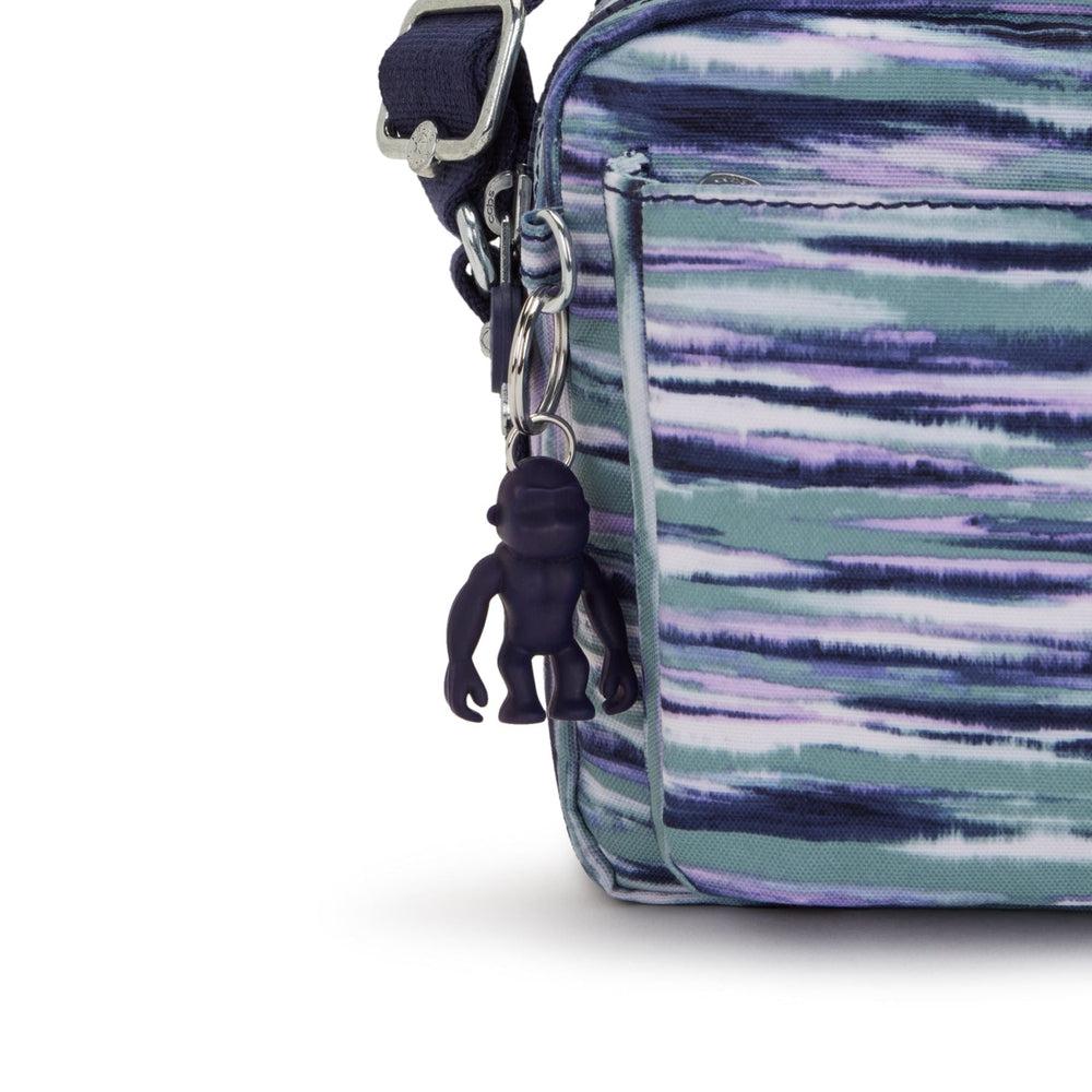 Kipling Abanu Medium Crossbody-veske Brush Stripes-Veske-BagBrokers