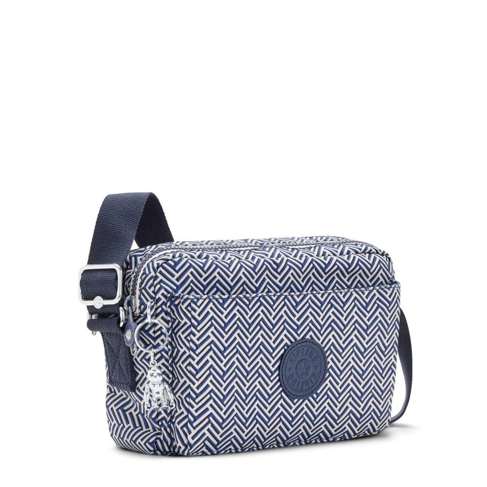 Kipling Abanu Medium Crossbody-veske Urban Chevron-Veske-BagBrokers