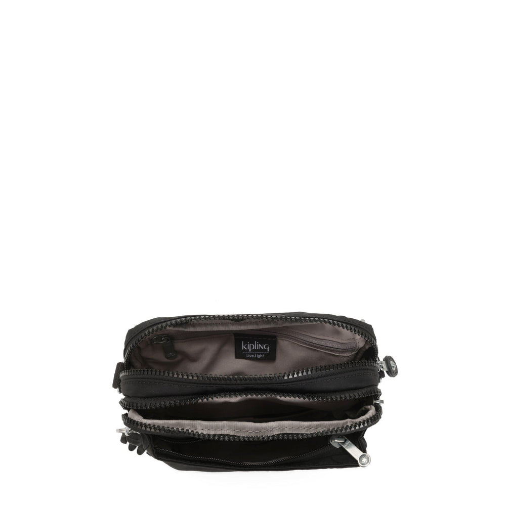 Kipling Abanu Multi liten Crossbody-veske Black Noir-Veske-BagBrokers