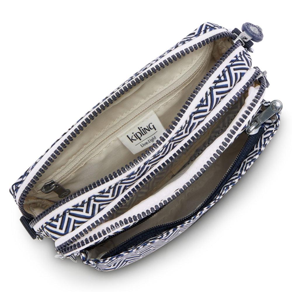 Kipling Abanu Multi mini 2-in-1 Crossbody og midjeveske Urban Chevron-Veske-BagBrokers