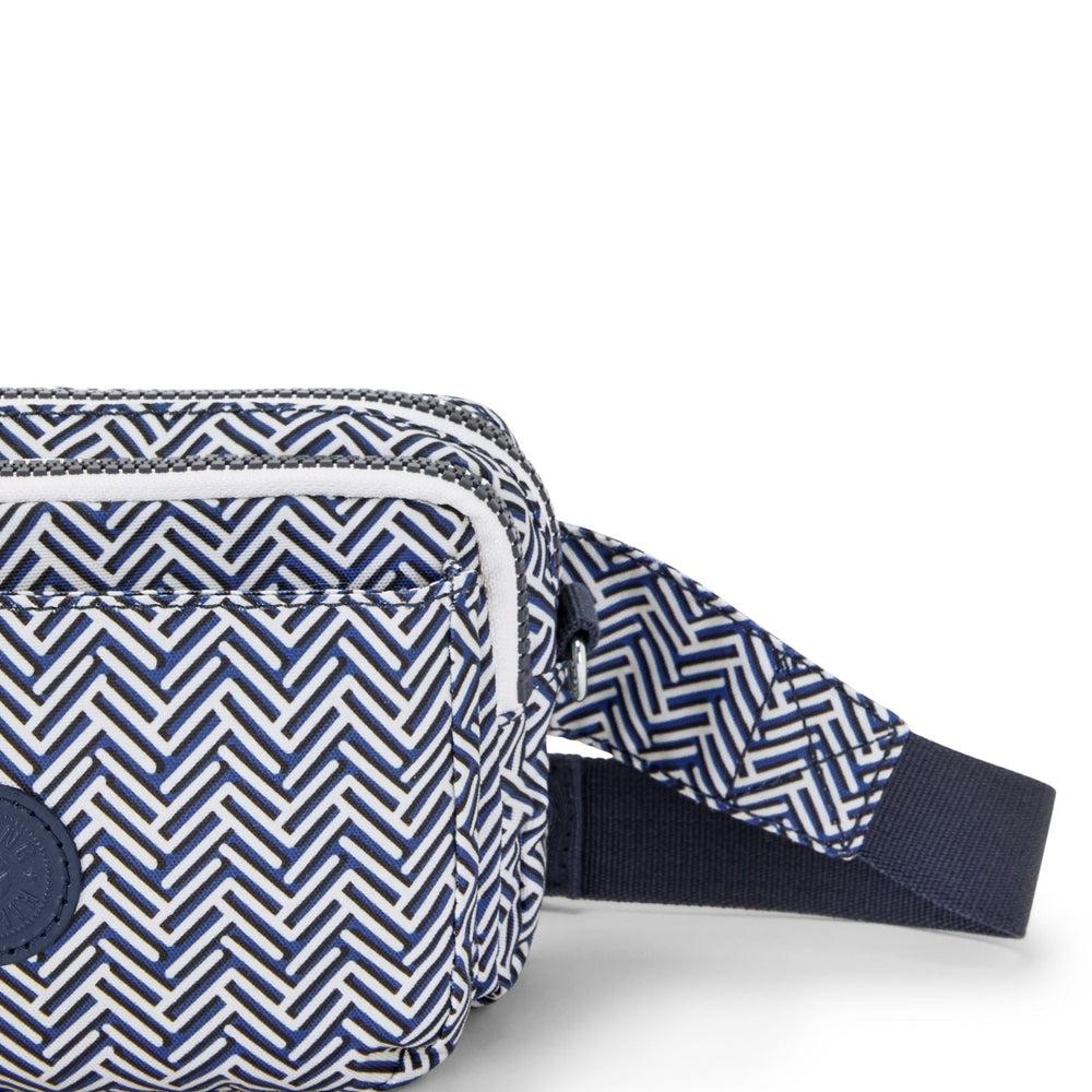 Kipling Abanu Multi mini 2-in-1 Crossbody og midjeveske Urban Chevron-Veske-BagBrokers