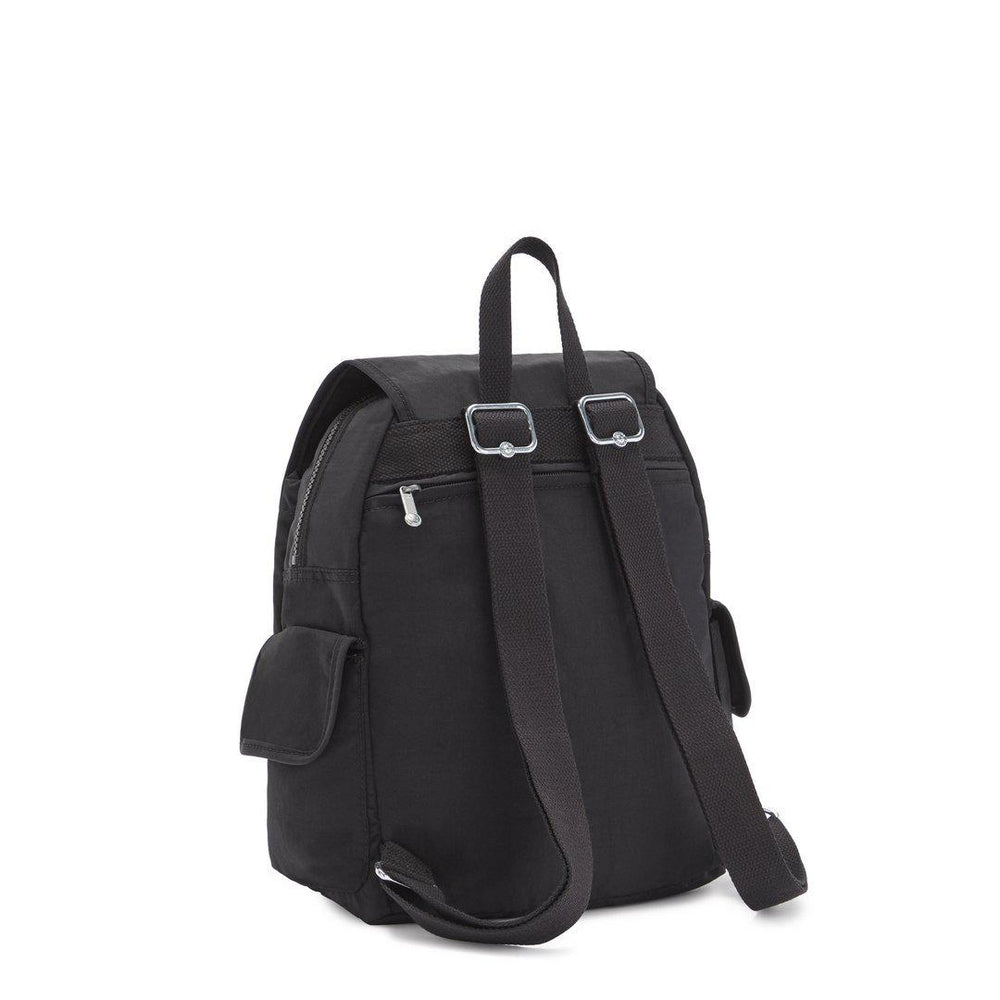 Kipling City Pack S liten ryggsekk Black Noir-Ryggsekker-BagBrokers