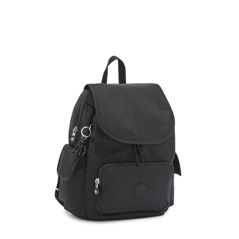 Kipling City Pack S liten ryggsekk Black Noir-Ryggsekker-BagBrokers