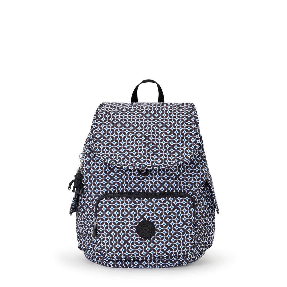 Kipling City Pack S liten ryggsekk Blackish Tile-Ryggsekker-BagBrokers