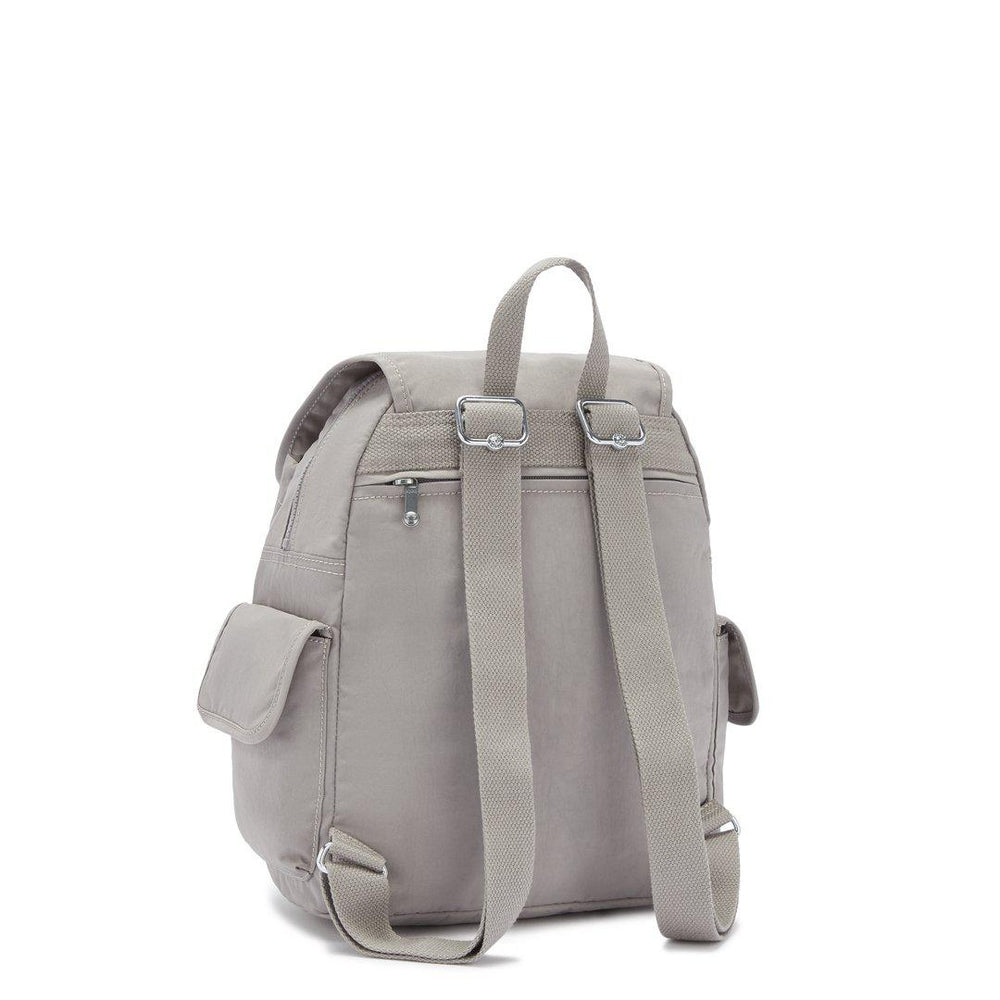 Kipling City Pack S liten ryggsekk Grey Gris-Ryggsekker-BagBrokers