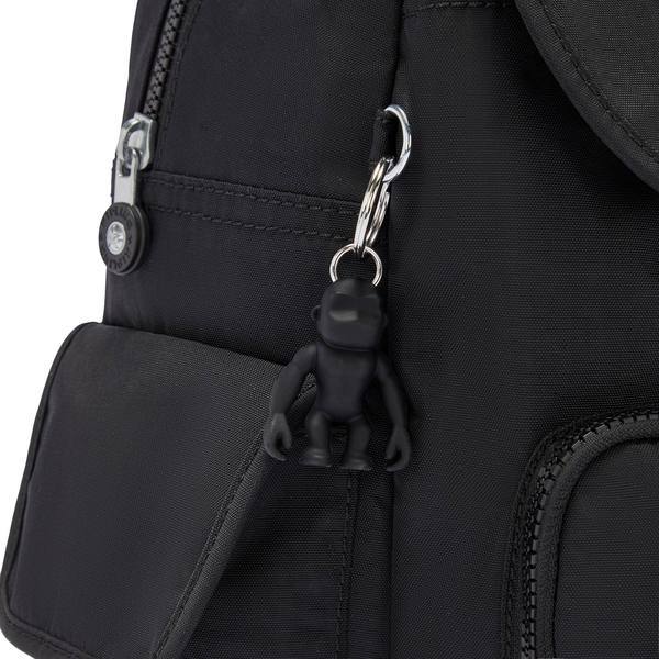 Kipling City Pack medium ryggsekk Black Noir-Ryggsekker-BagBrokers
