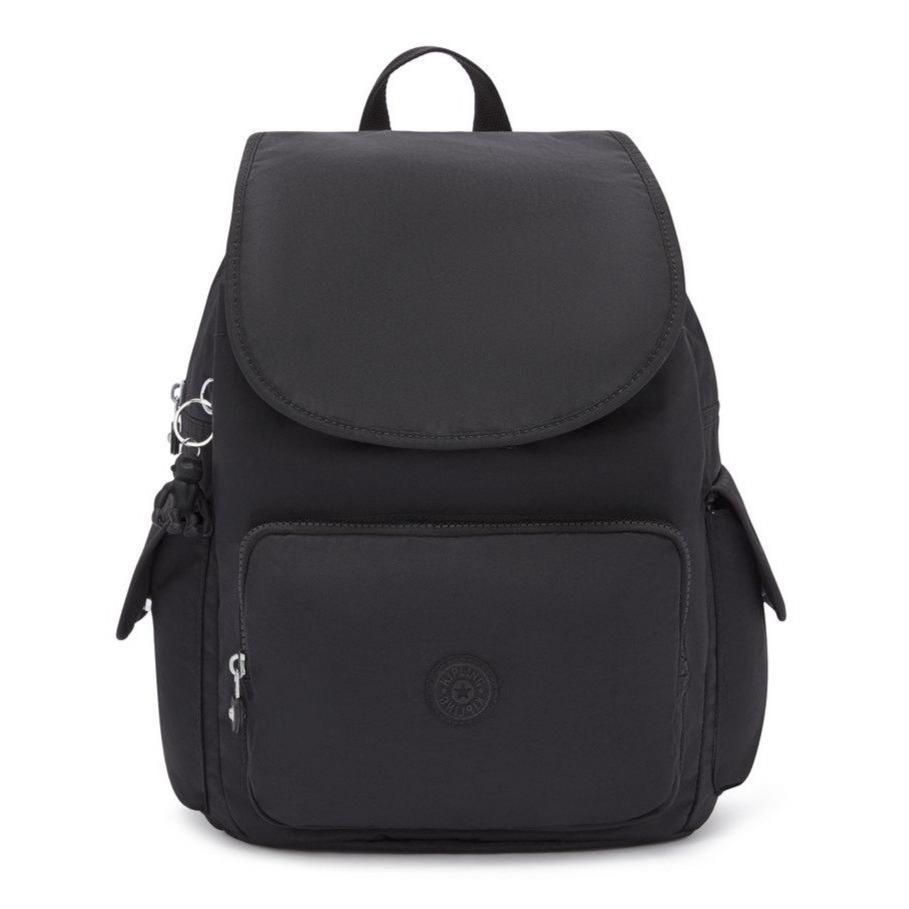 Kipling City Pack medium ryggsekk Black Noir-Ryggsekker-BagBrokers