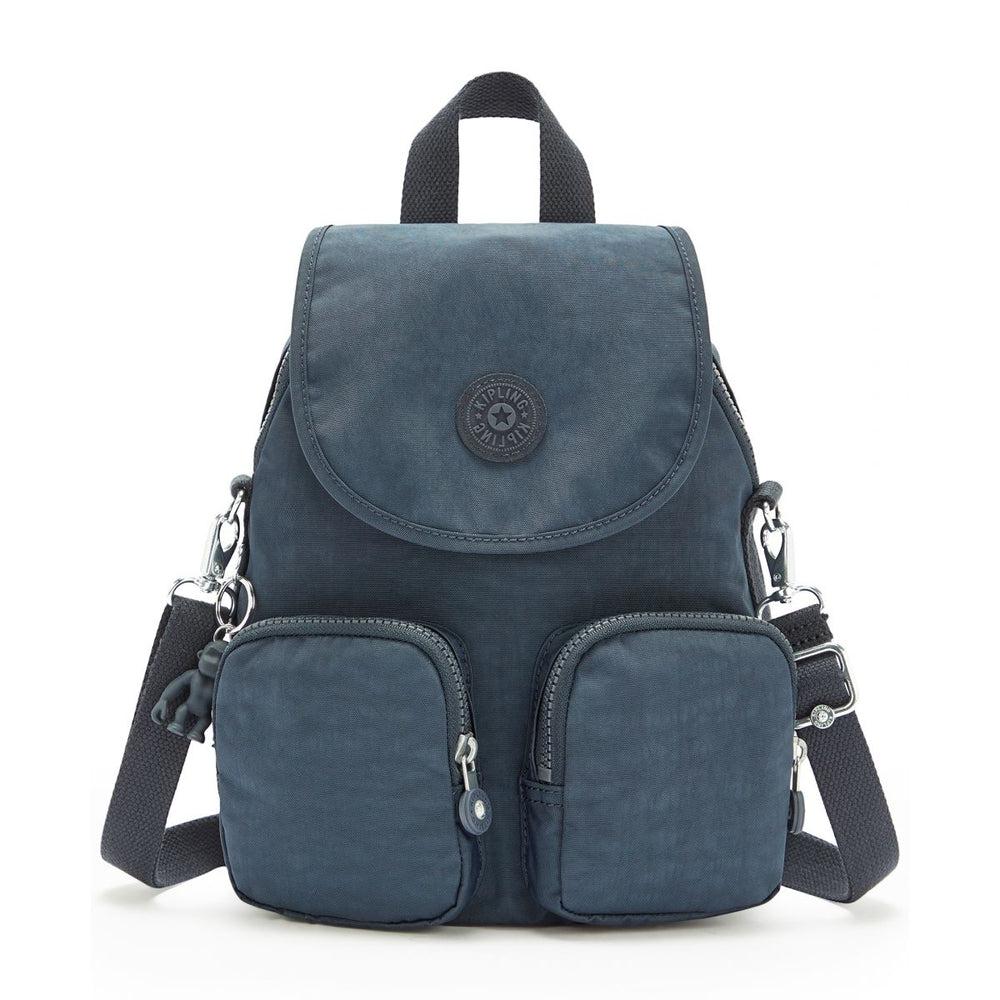 Kipling Firefly Up ryggsekk/skulderveske Blue Bleu-Ryggsekker-BagBrokers