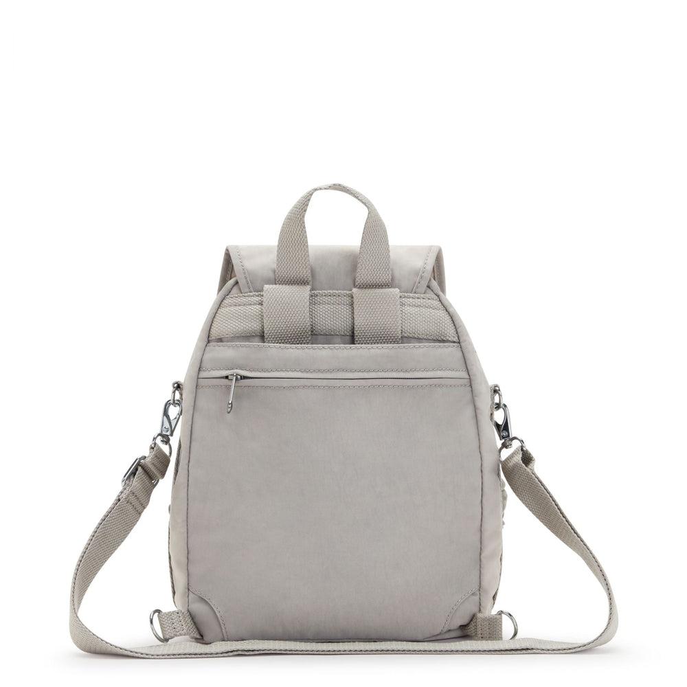 Kipling Firefly Up ryggsekk/skulderveske Grey Gris-Ryggsekker-BagBrokers
