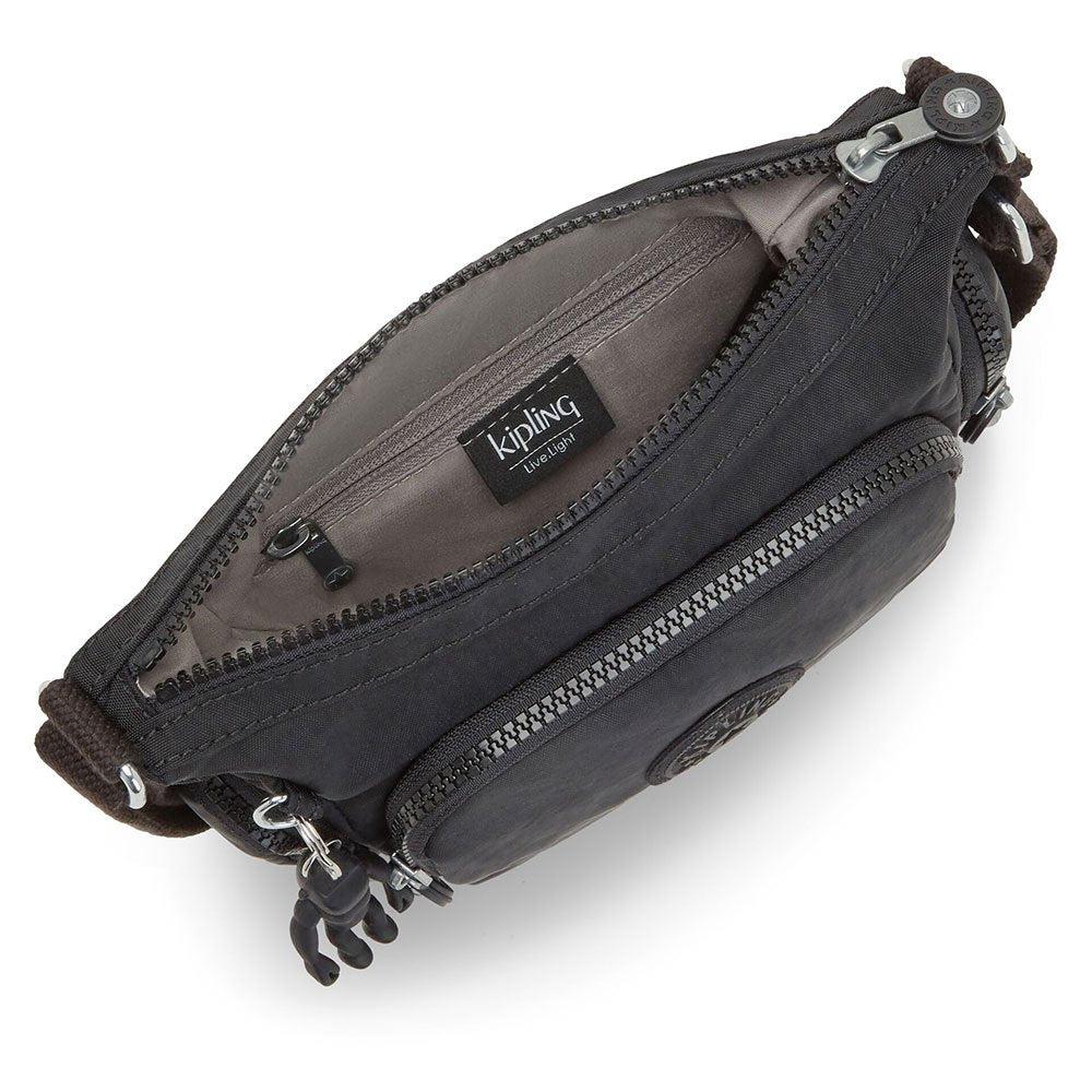 Kipling Gabbie Mini skulderveske Black Noir-Veske-BagBrokers