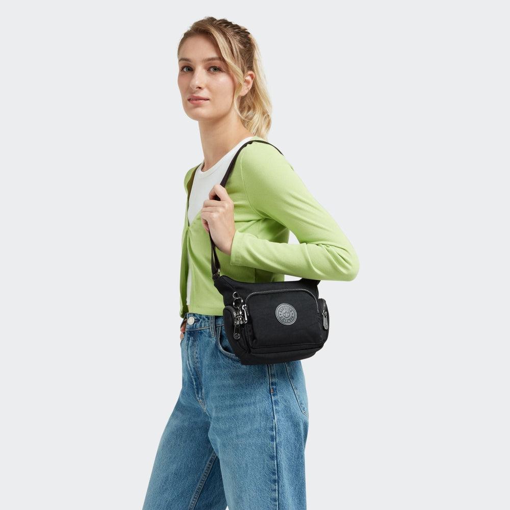 Kipling Gabbie Mini skulderveske Black Noir-Veske-BagBrokers