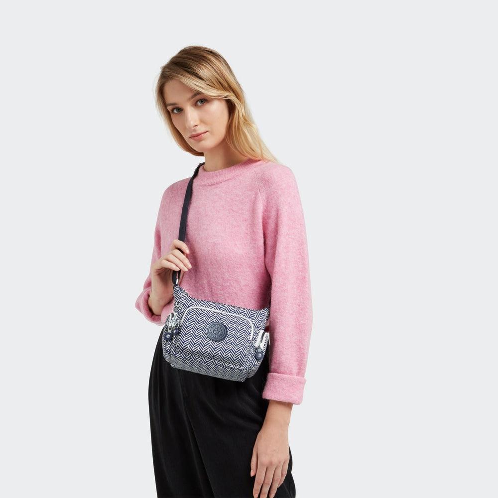 Kipling Gabbie Mini skulderveske Urban Chevron-Veske-BagBrokers