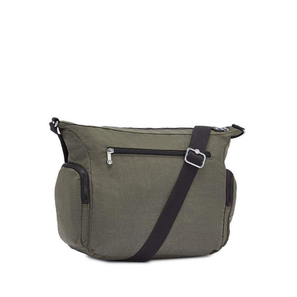 Kipling Gabbie medium skulderveske grønn-Veske-BagBrokers