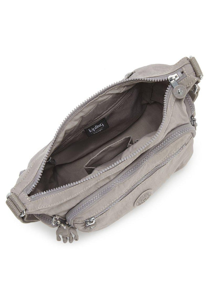 Kipling Gabbie small skulderveske grey gris-Veske-BagBrokers