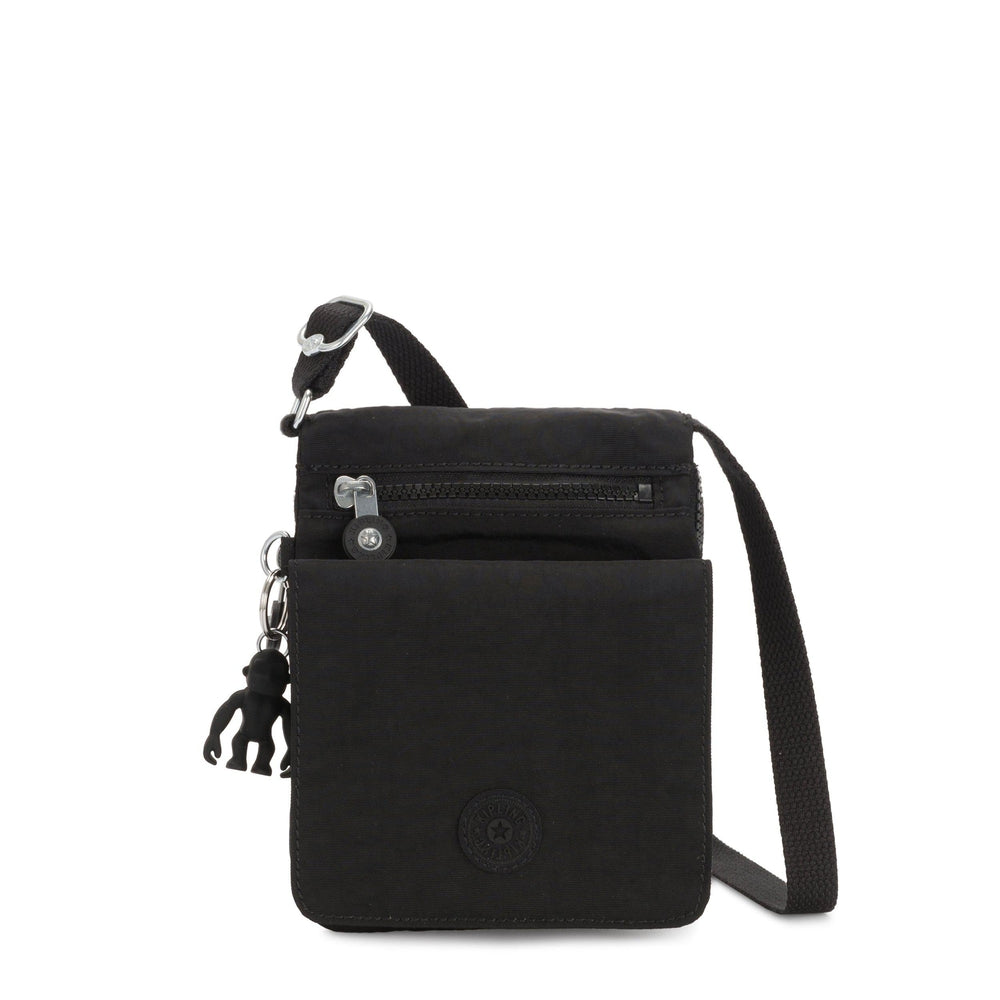 Kipling New Eldorado liten Crossbody-veske Black Noir-Veske-BagBrokers
