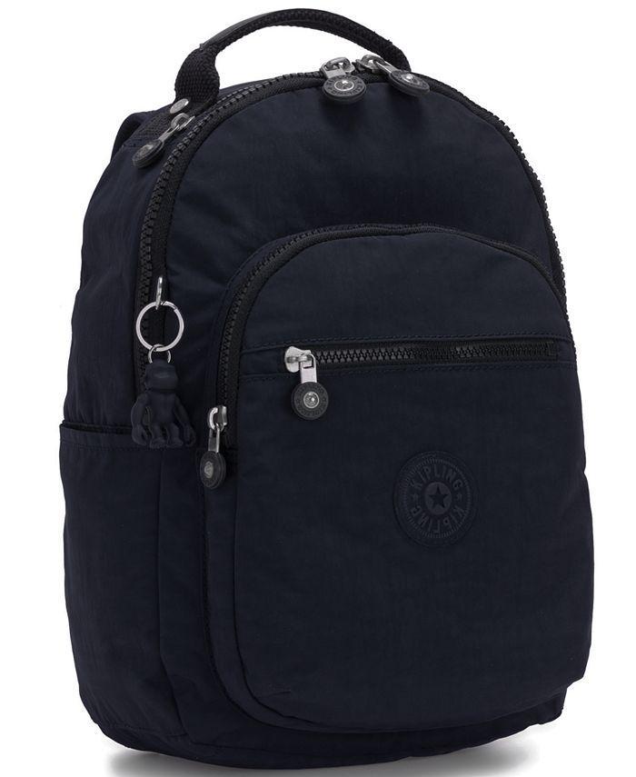 Kipling Seoul S ryggsekk Black Noir-Ryggsekker-BagBrokers