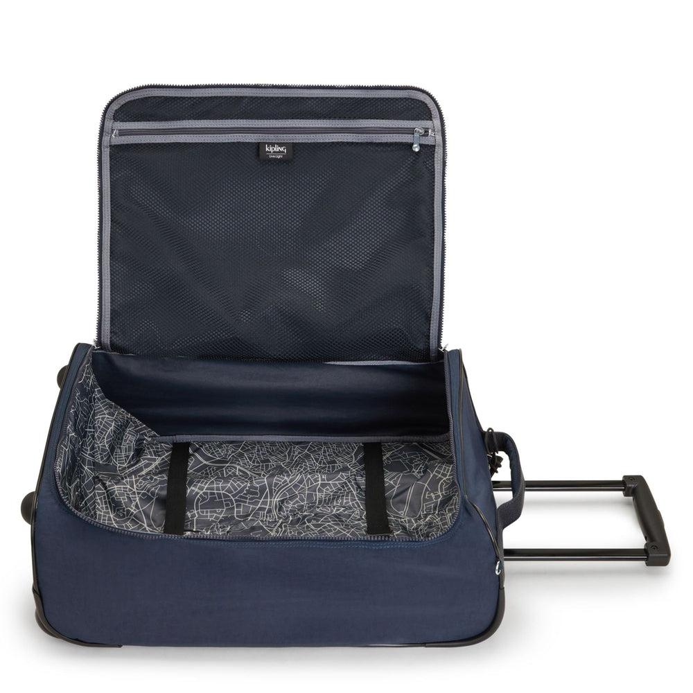 Kipling Teagan C kabin dufflebag med 2 hjul Blue Bleu-bagger-BagBrokers