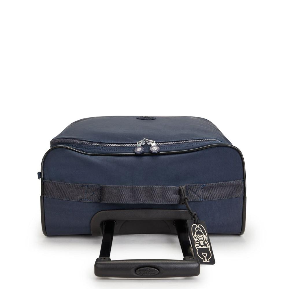 Kipling Teagan C kabin dufflebag med 2 hjul Blue Bleu-bagger-BagBrokers