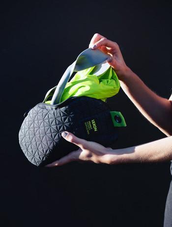 Bagger-Lexon Peanut Collection. Sammenleggbar Sport/Weekend Duffel bag Grønn-BagBrokers