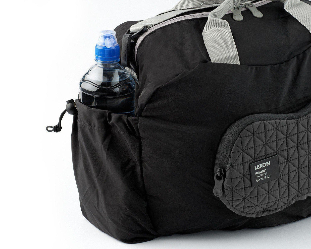 Bagger-Lexon Peanut Collection. Sammenleggbar Sport/Weekend Duffel bag Sort-BagBrokers
