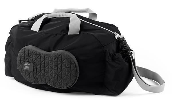 Bagger-Lexon Peanut Collection. Sammenleggbar Sport/Weekend Duffel bag Sort-BagBrokers