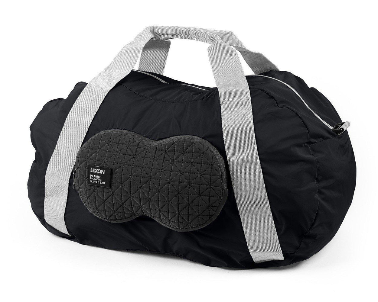 Bagger-Lexon Peanut Collection. Sammenleggbar Sport/Weekend Duffel bag Sort-BagBrokers